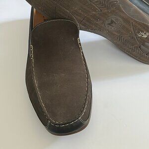 Mephisto Men's Dark Brown Slip-On Loafers
